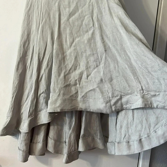 Keepsake the Label With You Dress Pale Gray Strapless Revolve Asymmetric - Picture 4 of 11